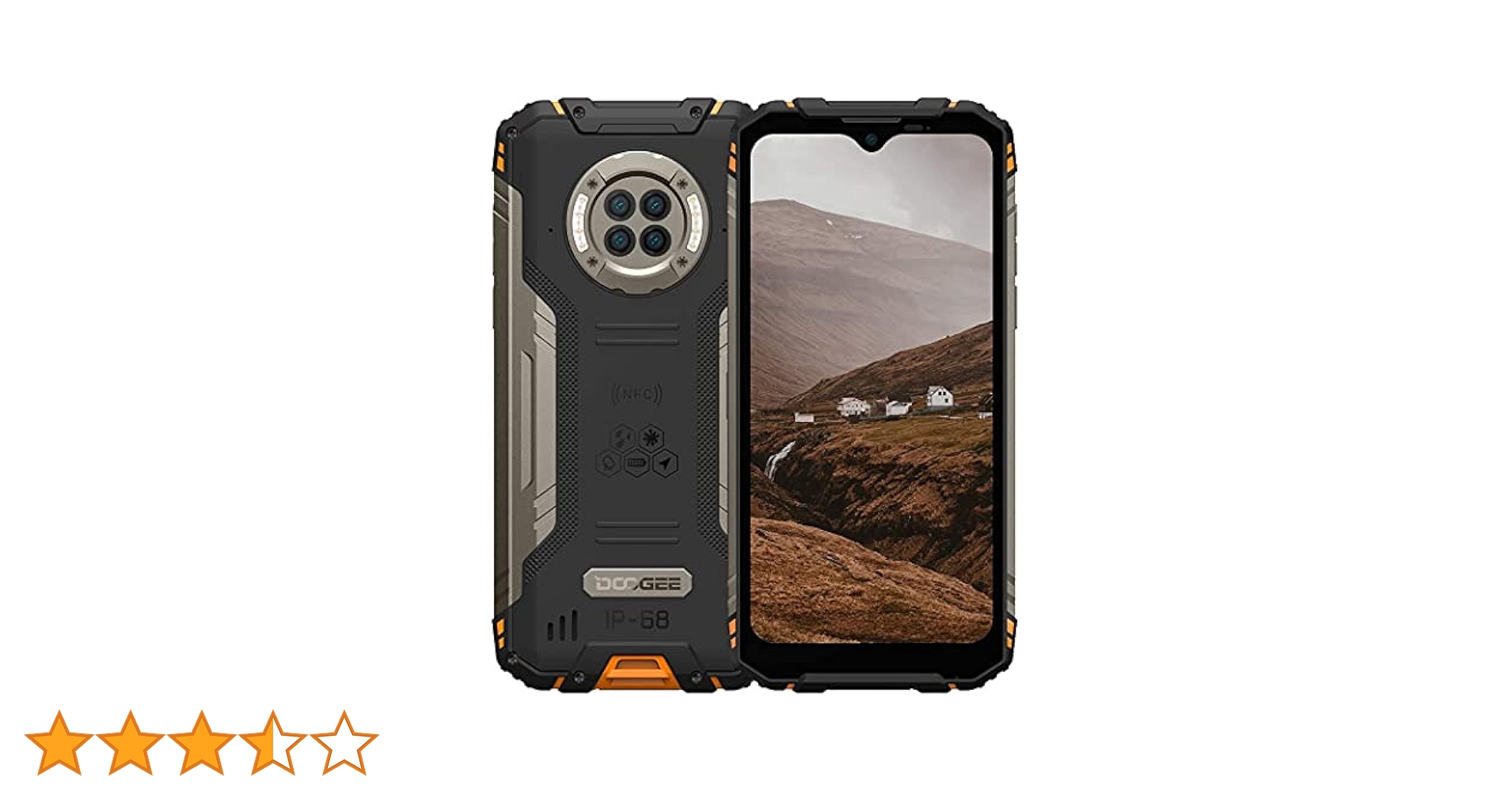 DOOGEE Rugged Phone Unlocked S96 Pro 8GB+128GB Infrared